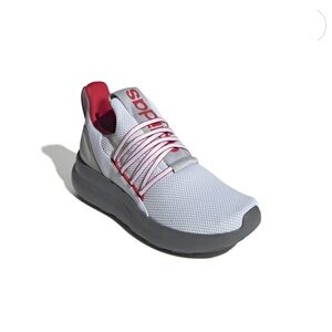 Adidas Men's White and Red Athletic Shoes